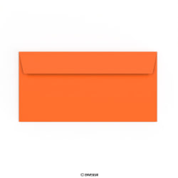 Oranžová obálka Clariana 110x220 mm (DL)
