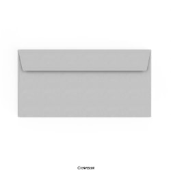Pastellgrauer Clariana Briefumschlag 110x220 mm (DL)
