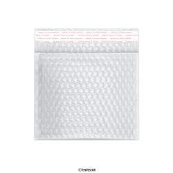 165x165 mm Semi-transparante Metallic Luchtkussenenvelop