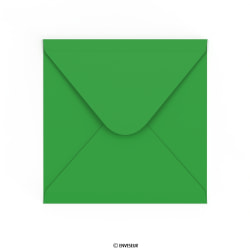 140x140 mm Clariana Verde Medio Cuadrado 120gsm con adhesivo engomado