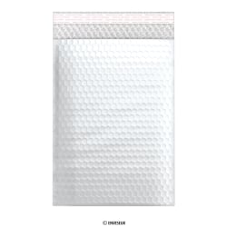 Envelopes almofadados prateada metálica mate 324x230 mm (C4)