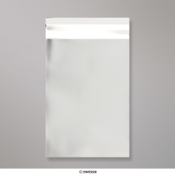 162x114 mm (C6) Busta in Lamina Metallica Opaca Argento