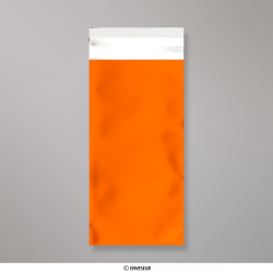 Matt Orangefarbener Folienumschlag 220x110 mm (DL)