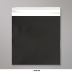 165x165 mm Busta in Lamina Metallica Opaca Nera