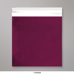 Burgundi matta foliopussi 165X165 mm