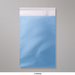Jäänsininen matta foliopussi 250x180 mm