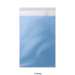 Jäänsininen matta foliopussi 250x180 mm