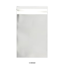 Stříbrný matný fóliový sáček 250x180 mm