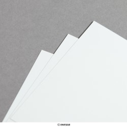 Opaline papieren kaartjes