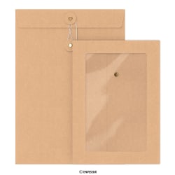 String & Washer Full Window Envelopes