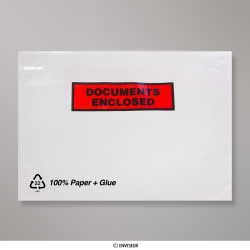 Paper Documents Enclosed Envelope - Printed 235 x 315 mm (C4)