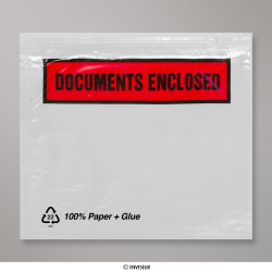Dokumentenversandtasche aus Papier - bedruckt 81 x 113 mm (C7)