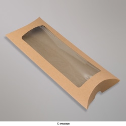 220x110 mm Manilla Kraft Pillow Box