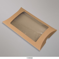 229x162 mm Manilla Kraft Pillow Box