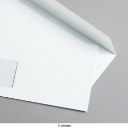 Opaline lined envelopes Left Window DL 110x220 mm 110 gsm