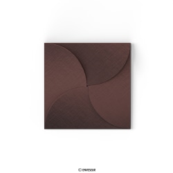 Pouchette bronze dorée 145x145 mm