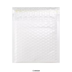 Bolsa acolchada blanca de polietileno 165x165 mm