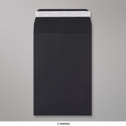 Black gusset envelope 229x162x25 mm (C5)