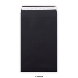 Envelope preto de alto gramagem com reforço 324x229x25 mm (C4)