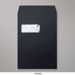 324x229 mm (C4) Black Post Marque Envelope