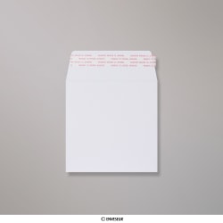 Hvid post-marque-konvolut 140x140 mm