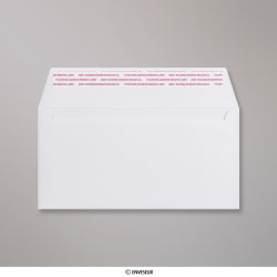 110x220 mm (DL) White Post Marque Envelope