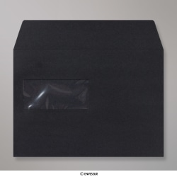 162x229 mm (C5) Black Post Marque Wallet Envelope