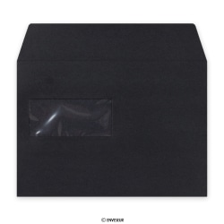 Černá Post Marque klasická obálka 162x229 mm (C5)
