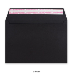 Černá Post Marque klasická obálka 162x229 mm (C5)