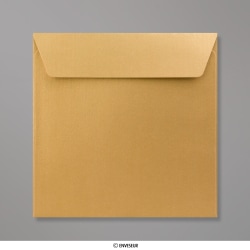 155x155 mm Gold Pearlescent Envelope