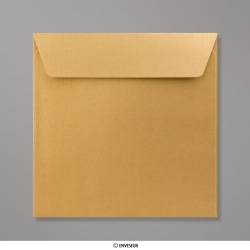 Koperta perłowa złota 155x155 mm