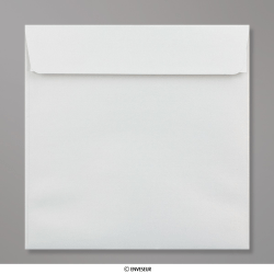 Biela perleťová obálka 170x170 mm