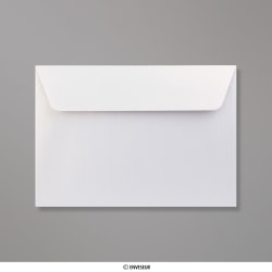 Biela perleťová obálka 114x162 mm (C6)