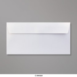 110x220 mm (DL) Witte parelmoer-envelop