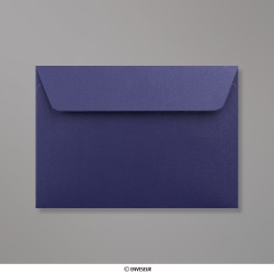 Polnočná modrá perleťová obálka 114x162 mm (C6)
