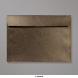 162x229 mm (C5) Bronskleurige parelmoer-envelop