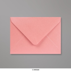 Enveloppe perlée rose bébé 82x113 mm (C7)