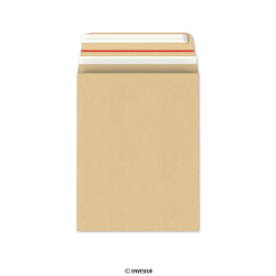 Sacos de papel de envio reutilizáveis 353x250x50 mm