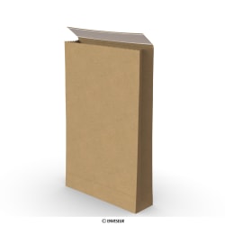 260x410x70 mm Kraft paper bags for mailing