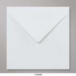 Enveloppe blanche recyclée 130x130 mm