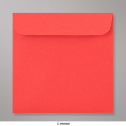 Envelope vermelho para CD 126x126 mm