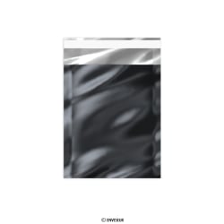 162x114 mm (C6) Čierne fóliové vrecúško