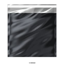 220x220 mm Čierne fóliové vrecúško