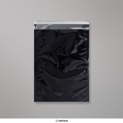 Schwarz Glänzender Folienumschlag 324x229 mm (C4)