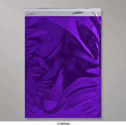 Sachet alu métallisé brillant violet 450x320 mm (C3)