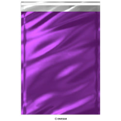 450x320 mm (C3) Folierad påse i lila