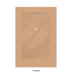 229x162x25 mm Vol Venster Manilla Envelop met Japanse Sluiting