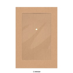 229x162x25 mm Vol Venster Manilla Envelop met Japanse Sluiting