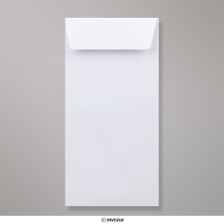 Enveloppe C6 Blanc avec rondelle par ficelle en rouge