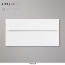 110x220 mm (DL) Busta Conqueror bianco brilliante